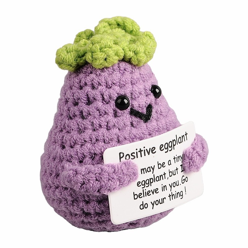 Crocheted Eggplant Plush suppliers